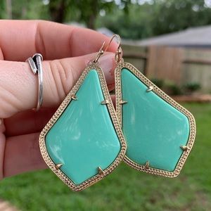 Kendra Scott ALEX Drop earrings in Teal Magnesite